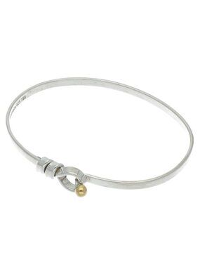 Tiffany & Co Hook Eye Bangle Bracelet